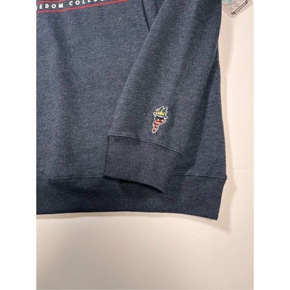 NEW! GOAT USA Freedom North Tyson Crewneck Lacrosse Navy Soft Sweatshirt Size XL - Picture 4 of 10